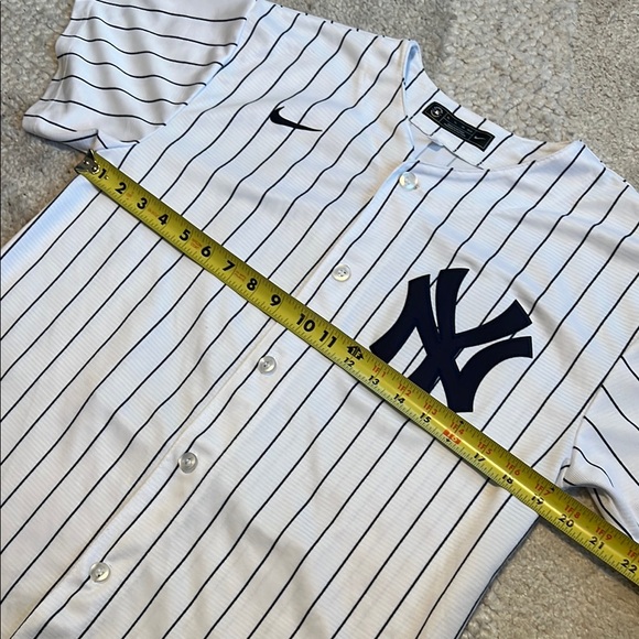 Nike New York Yankees Giancarlo Stanton Pinstripe Jersey - Picture 8 of 12
